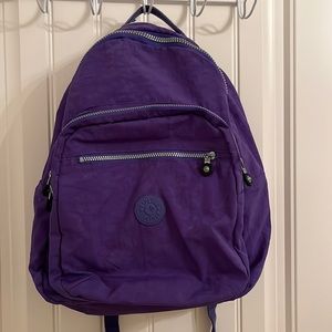 Purple Kipling backpack